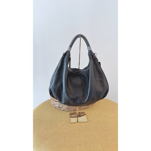 Vintage Kenneth Cole Shoulder Tote bohemia handbag Women’s black